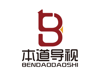 何敏的廣州本道導視科技有限公司標志 印章logo設計