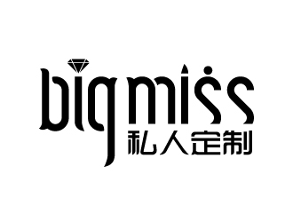 張俊的鉆石珠寶店-big misslogo設(shè)計