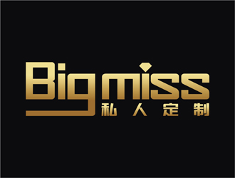 周都響的鉆石珠寶店-big misslogo設(shè)計