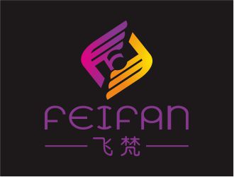 吳志超的廣州飛梵品牌管理有限公司標志logo設計