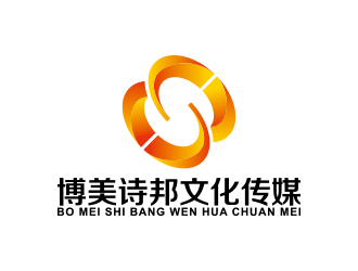 王濤的博美詩邦文化傳媒 印章類logo設(shè)計