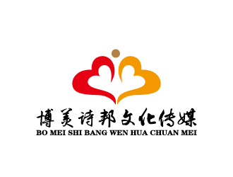 周金進的博美詩邦文化傳媒 印章類logo設計