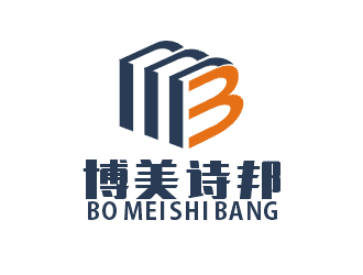 勞志飛的博美詩邦文化傳媒 印章類logo設計