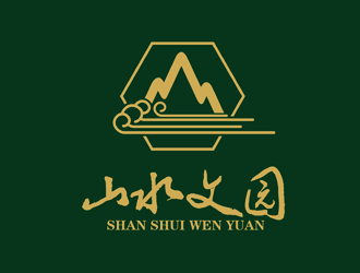 譚家強(qiáng)的山水文園集團(tuán)logo設(shè)計