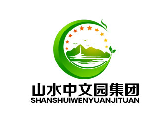 余亮亮的山水文園集團(tuán)logo設(shè)計