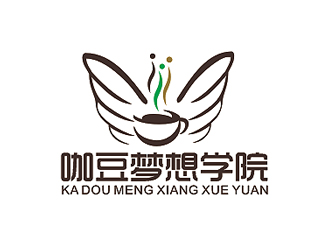 盛銘的咖豆夢想學院logo設計