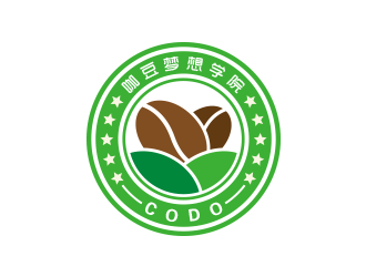 王濤的咖豆夢想學院logo設(shè)計