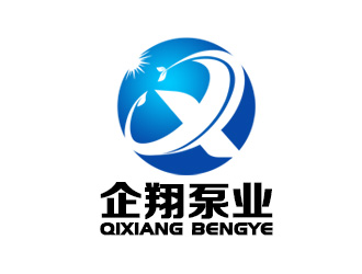 余亮亮的企翔 QIXIANGlogo設計