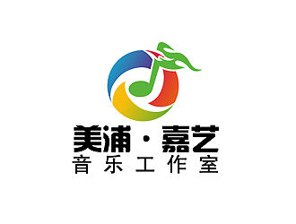 秦曉東的美浦·嘉藝音樂工作室logologo設(shè)計