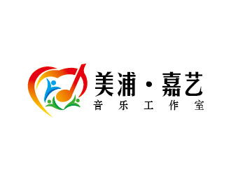 李賀的美浦·嘉藝音樂工作室logologo設(shè)計