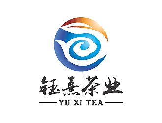 彭波的鈺熹茶業(yè)茶莊logo設計