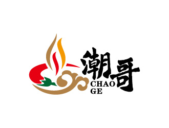 潮哥火鍋logo設計