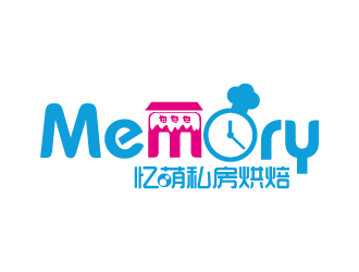 張俊的Memory 憶萌私房烘焙對(duì)稱商標(biāo)設(shè)計(jì)logo設(shè)計(jì)