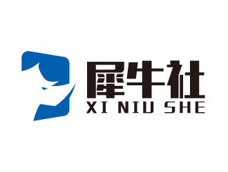 宋從堯的犀牛社戶外越野自駕游車友會俱樂部logologo設(shè)計