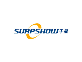 吳曉偉的千顯 SURPSHOW ，標(biāo)識對稱logo設(shè)計(jì)