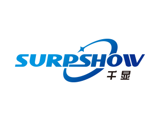 王濤的千顯 SURPSHOW ，標(biāo)識對稱logo設(shè)計(jì)