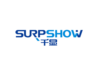 鄭國麟的千顯 SURPSHOW ，標(biāo)識對稱logo設(shè)計