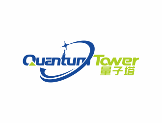 何嘉健的Quantum Tower 量子塔，對稱平衡圖形logo設(shè)計(jì)