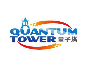 葉美寶的Quantum Tower 量子塔，對稱平衡圖形logo設(shè)計(jì)