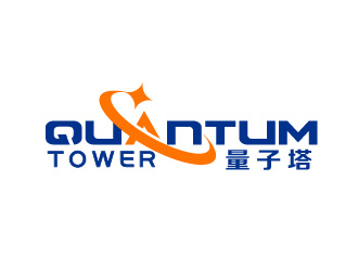 陳曉濱的Quantum Tower 量子塔，對稱平衡圖形logo設(shè)計(jì)