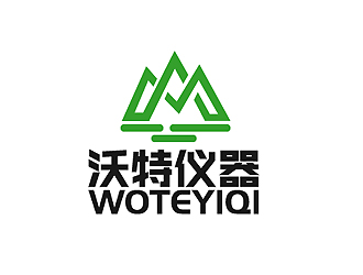 秦曉東的沃特儀器（昆山）有限公司logo對(duì)稱(chēng)logo設(shè)計(jì)