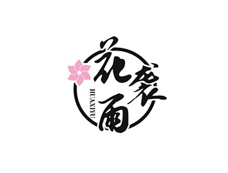 花襲雨女鞋商標(biāo)設(shè)計logo設(shè)計