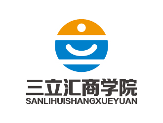 葉美寶的三立匯商學(xué)院對(duì)稱logologo設(shè)計(jì)