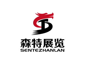 張俊的武漢森特展覽展示有限公司logologo設計