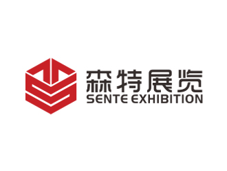 劉小勇的武漢森特展覽展示有限公司logologo設計