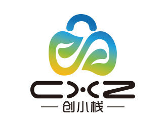 向正軍的創(chuàng)小棧線上商城中文字體設計logo設計