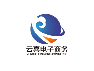 黃安悅的杭州云喜電子商務(wù)有限公司logo設(shè)計