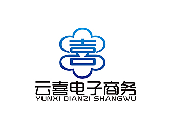 趙鵬的杭州云喜電子商務有限公司logo設計