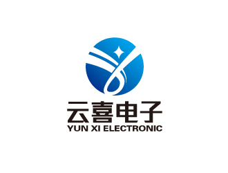 陳智江的杭州云喜電子商務有限公司logo設計