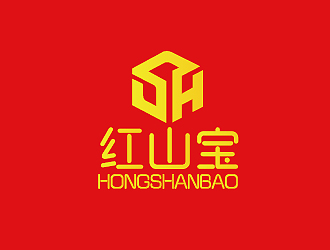 秦曉東的紅山寶服飾企業(yè)logologo設(shè)計