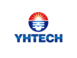 潘樂的YHTECH LED燈logo設(shè)計logo設(shè)計