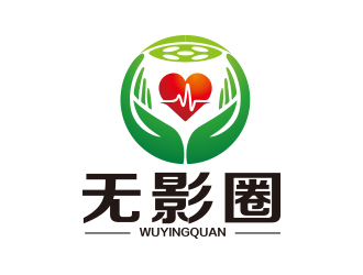 向正軍的無影圈醫(yī)療器材徽章LOGOlogo設(shè)計