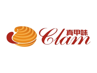 曾翼的真甲味可愛食品LOGOlogo設(shè)計(jì)