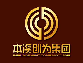 鐘炬的本溪創(chuàng)為集團logo設計