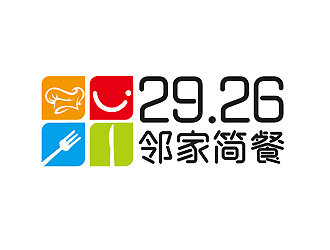 秦曉東的29.26 鄰家簡餐logo設計