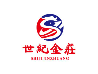 孫金澤的世紀(jì)金莊白酒品牌LOGO設(shè)計logo設(shè)計