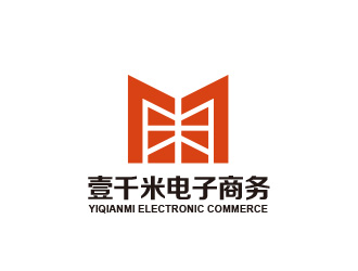 黃安悅的新野縣壹千米電子商務(wù)有限公司logo設(shè)計(jì)