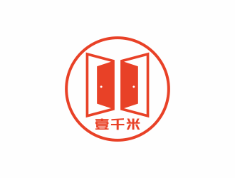 何嘉健的新野縣壹千米電子商務(wù)有限公司logo設(shè)計