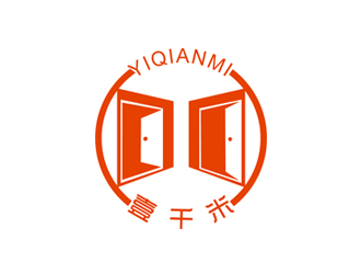 王仁寧的新野縣壹千米電子商務(wù)有限公司logo設(shè)計