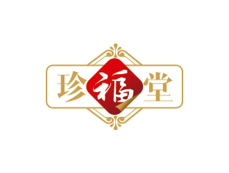 蔡少鈴的珍福堂電視欄目標志logo設計