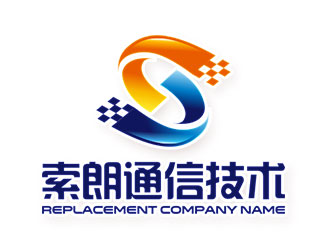 鐘炬的天津索朗通信技術(shù)有限公司logo設(shè)計(jì)