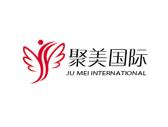 李賀的聚美國(guó)際logo設(shè)計(jì)