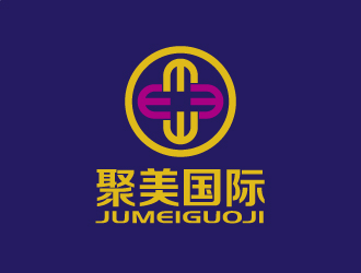 張俊的聚美國(guó)際logo設(shè)計(jì)