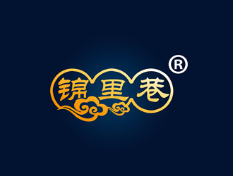 朱兵的錦里巷小吃餐飲Logologo設(shè)計