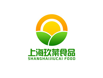 吳曉偉的上海玖菜食品有限公司logo設(shè)計