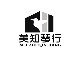 盛銘的美知琴行樂器教育logologo設(shè)計